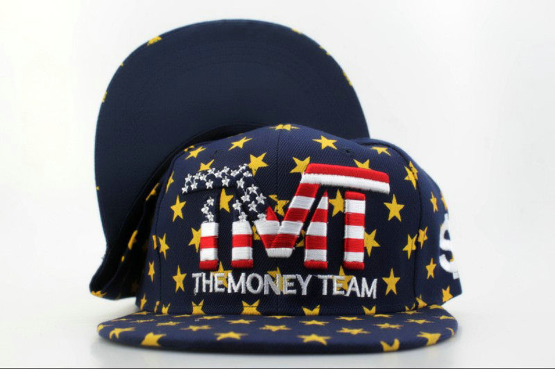 TMTThe Money Team Navy Snapback Hat QH 0701